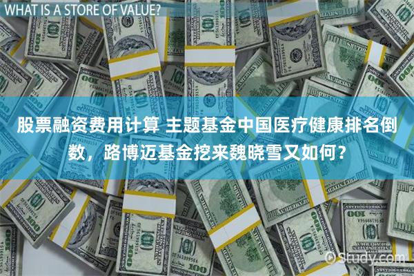 股票融资费用计算 主题基金中国医疗健康排名倒数，路博迈基金挖来魏晓雪又如何？